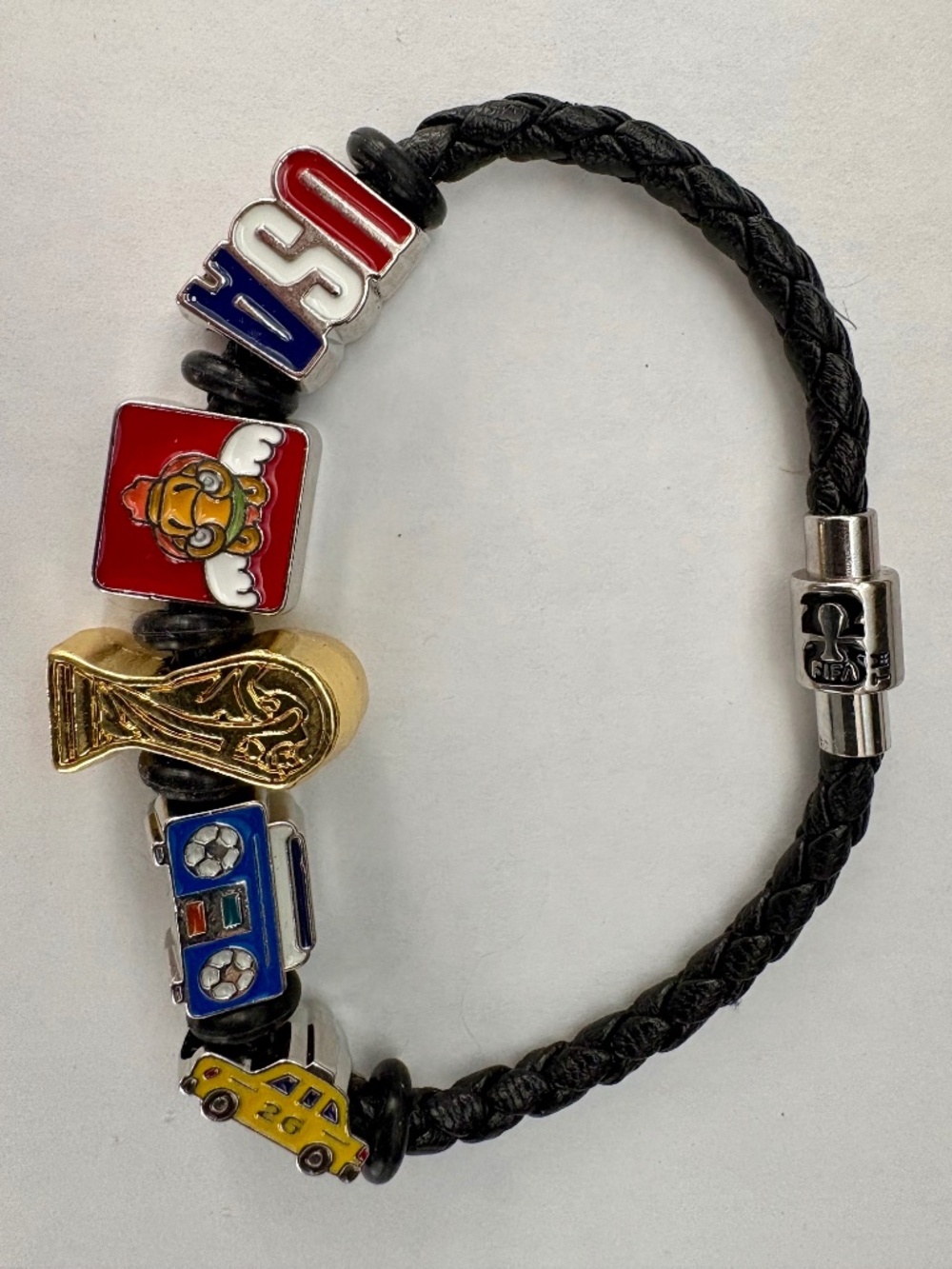 World Cup 2026 Fan Fav Bracelet Featuring USA, World Cup & NYC Charms!